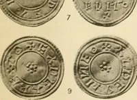 An illustration from A catalogue of English coins in the British museum. Anglo-Saxon series .. (1887)