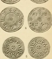 An illustration from A catalogue of English coins in the British museum. Anglo-Saxon series .. (1887)