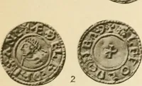 An illustration from A catalogue of English coins in the British museum. Anglo-Saxon series .. (1887)