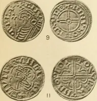 An illustration from A catalogue of English coins in the British museum. Anglo-Saxon series .. (1887)
