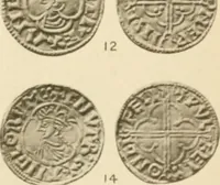 An illustration from A catalogue of English coins in the British museum. Anglo-Saxon series .. (1887)