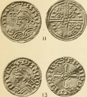 An illustration from A catalogue of English coins in the British museum. Anglo-Saxon series .. (1887)