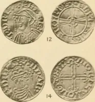 An illustration from A catalogue of English coins in the British museum. Anglo-Saxon series .. (1887)