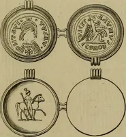 Picture 8 of 8 from A catalogue of the entire valuable museum of the late Matthew Duane, F.R. & A.S. ... containing the coins and medals : which, by order of the executors, will be sold by auction, by Mr. Gerard, at his house in Litchfield Street, St. Anne's, Soho, on Tuesday, the 3d of May, 1785, and the four following days .. (1785), leaf 24