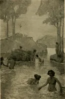 An illustration from Catalogue of an exhibition of contemporary German paintings (1907)