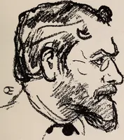 An illustration from Catalogue of an exhibition of contemporary graphic art in Hungary, Bohemia, and Austria; (1913)