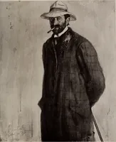 An illustration from Catalogue of an exhibition of contemporary graphic art in Hungary, Bohemia, and Austria; (1913)