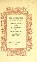 An illustration from Catalogue of an exhibition of embroideries and textiles : June 15-August 15, 1915 (1915)