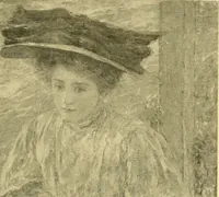 An illustration from Catalogue of the exhibition of paintings by Ten American painters, April 11 to May 3, 1908 (1908)