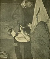 An illustration from Catalogue of the exhibition of paintings by Ten American painters, April 11 to May 3, 1908 (1908)