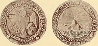 An illustration from Catalogue of the extensive and valuable James Ten Eyck numismatic collection of rare coins and medals of the world (1922)