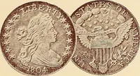 An illustration from Catalogue of the extensive and valuable James Ten Eyck numismatic collection of rare coins and medals of the world (1922)