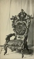 An illustration from Catalogue of extremely rare valuable antiquities, furniture and objets d'art ... on exhibition, Feb. 26, 27 and 28 ... The scenery will be shown at the Terminal Warehouse, by permission of the auctioneer, at absolute sale Monday March 2d and afternoons following at 2 o'clock (1900)