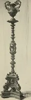 An illustration from Catalogue of extremely rare valuable antiquities, furniture and objets d'art ... on exhibition, Feb. 26, 27 and 28 ... The scenery will be shown at the Terminal Warehouse, by permission of the auctioneer, at absolute sale Monday March 2d and afternoons following at 2 o'clock (1900)