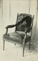 An illustration from Catalogue of extremely rare valuable antiquities, furniture and objets d'art ... on exhibition, Feb. 26, 27 and 28 ... The scenery will be shown at the Terminal Warehouse, by permission of the auctioneer, at absolute sale Monday March 2d and afternoons following at 2 o'clock (1900)