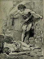 An illustration from Catalogue illustré officiel de la Section des beaux-arts de l'Exposition universelle d'Amsterdam, contenant environ 200 reproductions d'après les dessins originaux des artistes (1883)