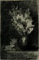 An illustration from Catalogue illustré officiel de la Section des beaux-arts de l'Exposition universelle d'Amsterdam, contenant environ 200 reproductions d'après les dessins originaux des artistes (1883)