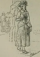 An illustration from Catalogue illustré officiel de la Section des beaux-arts de l'Exposition universelle d'Amsterdam, contenant environ 200 reproductions d'après les dessins originaux des artistes (1883)
