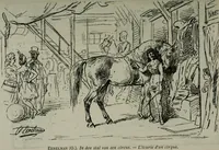 An illustration from Catalogue illustré officiel de la Section des beaux-arts de l'Exposition universelle d'Amsterdam, contenant environ 200 reproductions d'après les dessins originaux des artistes (1883)