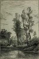 An illustration from Catalogue illustré officiel de la Section des beaux-arts de l'Exposition universelle d'Amsterdam, contenant environ 200 reproductions d'après les dessins originaux des artistes (1883)