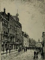 An illustration from Catalogue illustré officiel de la Section des beaux-arts de l'Exposition universelle d'Amsterdam, contenant environ 200 reproductions d'après les dessins originaux des artistes (1883)