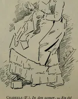 Picture 98 of 207 from Catalogue illustré officiel de la Section des beaux-arts de l'Exposition universelle d'Amsterdam, contenant environ 200 reproductions d'après les dessins originaux des artistes (1883), leaf 211