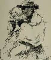 An illustration from Catalogue illustré officiel de la Section des beaux-arts de l'Exposition universelle d'Amsterdam, contenant environ 200 reproductions d'après les dessins originaux des artistes (1883)