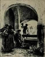An illustration from Catalogue illustré officiel de la Section des beaux-arts de l'Exposition universelle d'Amsterdam, contenant environ 200 reproductions d'après les dessins originaux des artistes (1883)