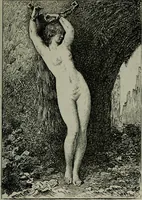 An illustration from Catalogue illustré officiel de la Section des beaux-arts de l'Exposition universelle d'Amsterdam, contenant environ 200 reproductions d'après les dessins originaux des artistes (1883)
