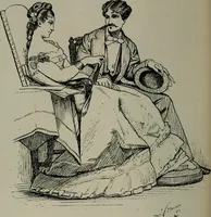 An illustration from Catalogue illustré officiel de la Section des beaux-arts de l'Exposition universelle d'Amsterdam, contenant environ 200 reproductions d'après les dessins originaux des artistes (1883)