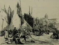 An illustration from Catalogue illustré officiel de la Section des beaux-arts de l'Exposition universelle d'Amsterdam, contenant environ 200 reproductions d'après les dessins originaux des artistes (1883)