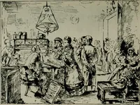 An illustration from Catalogue illustré officiel de la Section des beaux-arts de l'Exposition universelle d'Amsterdam, contenant environ 200 reproductions d'après les dessins originaux des artistes (1883)