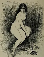 An illustration from Catalogue illustré officiel de la Section des beaux-arts de l'Exposition universelle d'Amsterdam, contenant environ 200 reproductions d'après les dessins originaux des artistes (1883)