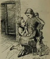 An illustration from Catalogue illustré officiel de la Section des beaux-arts de l'Exposition universelle d'Amsterdam, contenant environ 200 reproductions d'après les dessins originaux des artistes (1883)