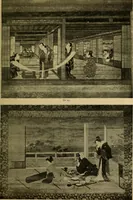 An illustration from Catalogue of Fukuba's collection of one hundred Ukiyoé paintings (1911)