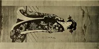 An illustration from Catalogue of Fukuba's collection of one hundred Ukiyoé paintings (1911)