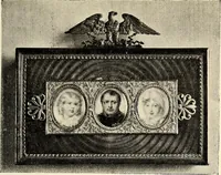 An illustration from Catalogue of the furniture, marbles, bronzes, clocks, candelabra, majolica, porcelain, glass, jewelery, goldsmith's and silversmith's work, ivories, medals, illuminations, miniatures, and objects of art generally, in the Wallace collection (1910)