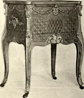 An illustration from Catalogue of the furniture, marbles, bronzes, clocks, candelabra, majolica, porcelain, glass, jewelery, goldsmith's and silversmith's work, ivories, medals, illuminations, miniatures, and objects of art generally, in the Wallace collection (1910)