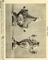 An illustration from Catalogue of the furniture, marbles, bronzes, clocks, candelabra, majolica, porcelain, glass, jewelery, goldsmith's and silversmith's work, ivories, medals, illuminations, miniatures, and objects of art generally, in the Wallace collection (1910)