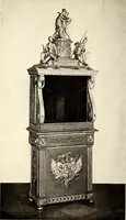 An illustration from Catalogue of the furniture, marbles, bronzes, clocks, candelabra, majolica, porcelain, glass, jewelery, goldsmith's and silversmith's work, ivories, medals, illuminations, miniatures, and objects of art generally, in the Wallace collection (1910)