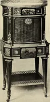 An illustration from Catalogue of the furniture, marbles, bronzes, clocks, candelabra, majolica, porcelain, glass, jewelery, goldsmith's and silversmith's work, ivories, medals, illuminations, miniatures, and objects of art generally, in the Wallace collection (1910)