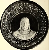 An illustration from Catalogue of the furniture, marbles, bronzes, clocks, candelabra, majolica, porcelain, glass, jewelery, goldsmith's and silversmith's work, ivories, medals, illuminations, miniatures, and objects of art generally, in the Wallace collection (1910)