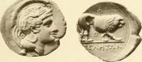 Picture 9 of 85 from Catalogue of Greek coins in the Hunterian collection, University of Glasgow (1899), leaf 588