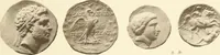 An illustration from Catalogue of Greek coins in the Hunterian collection, University of Glasgow (1899)