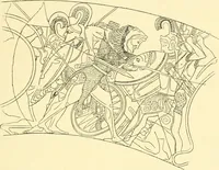 An illustration from A catalogue of the Greek and Etruscan vases in the British Museum (1893)
