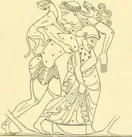 An illustration from A catalogue of the Greek and Etruscan vases in the British Museum (1893)