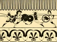 An illustration from A catalogue of the Greek and Etruscan vases in the British Museum (1893)