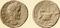 An illustration from Catalogue of Greek coins in the Hunterian collection, University of Glasgow (1899)