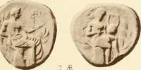 An illustration from Catalogue of Greek coins in the Hunterian collection, University of Glasgow (1899)