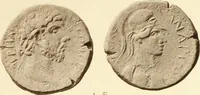 An illustration from Catalogue of Greek coins in the Hunterian collection, University of Glasgow (1899)